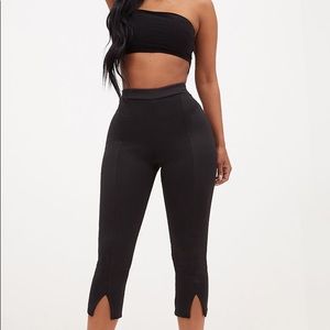 Pretty Liittle Thing Shape Trouser Split Hem